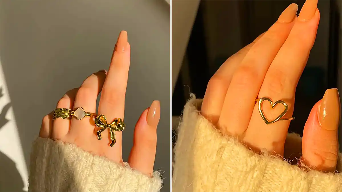 انگشتر کیوت دخترانه 