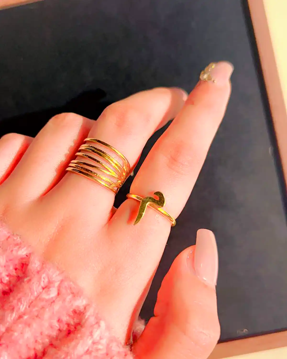 انگشتر کیوت دخترانه 