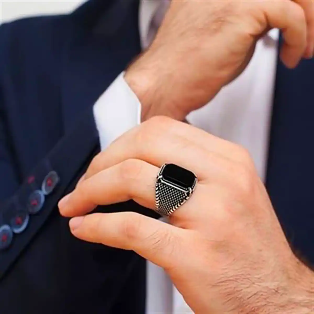 انگشتر مردانه لاکچری