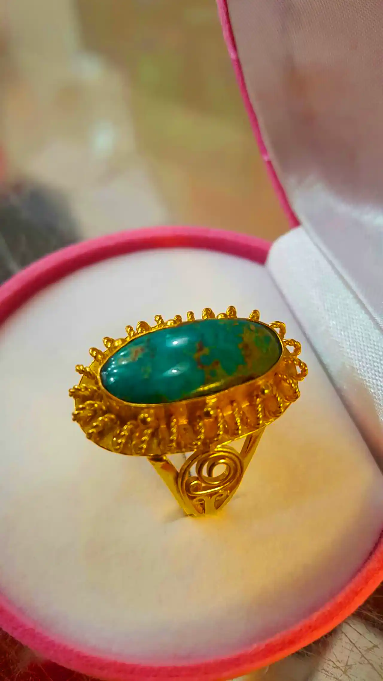 انگشتر فیروزه باکیفیت