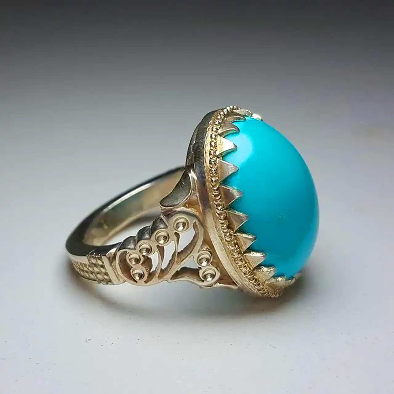 انگشتر فیروزه باکیفیت