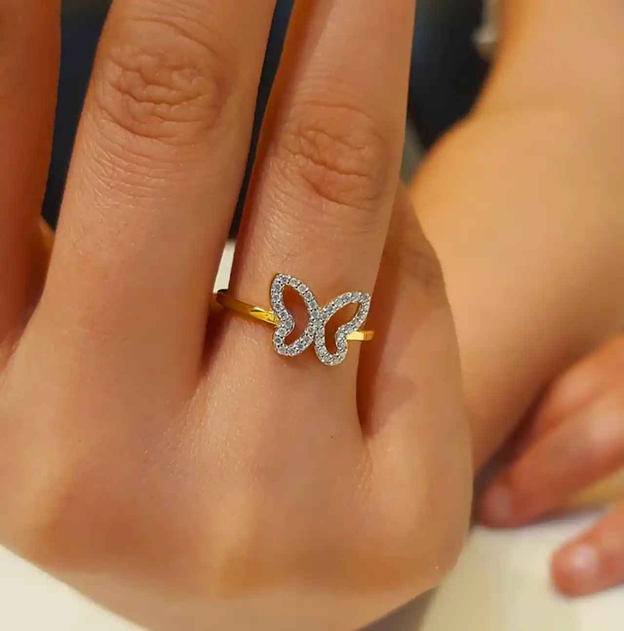 انگشتر مینیمال طلا