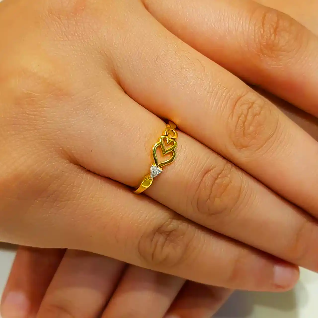 انگشتر مینیمال طلا