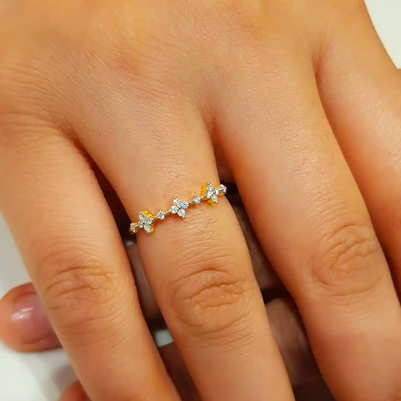 انگشتر مینیمال طلا