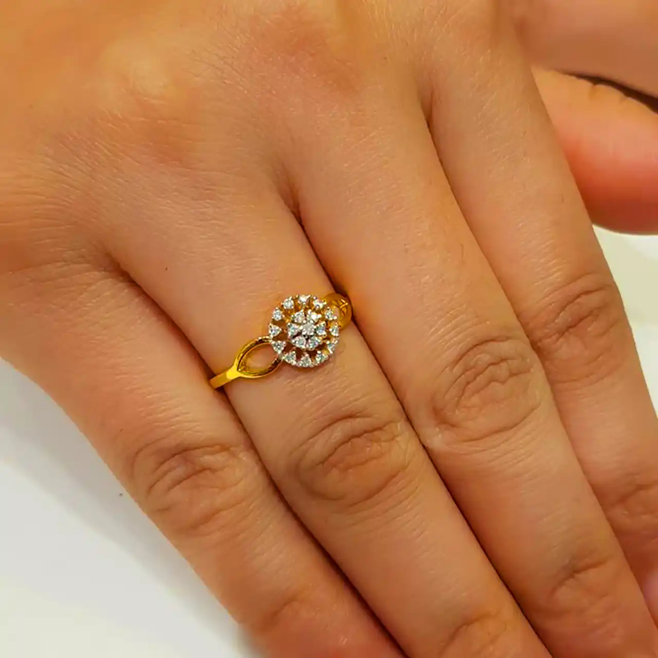 انگشتر مینیمال طلا