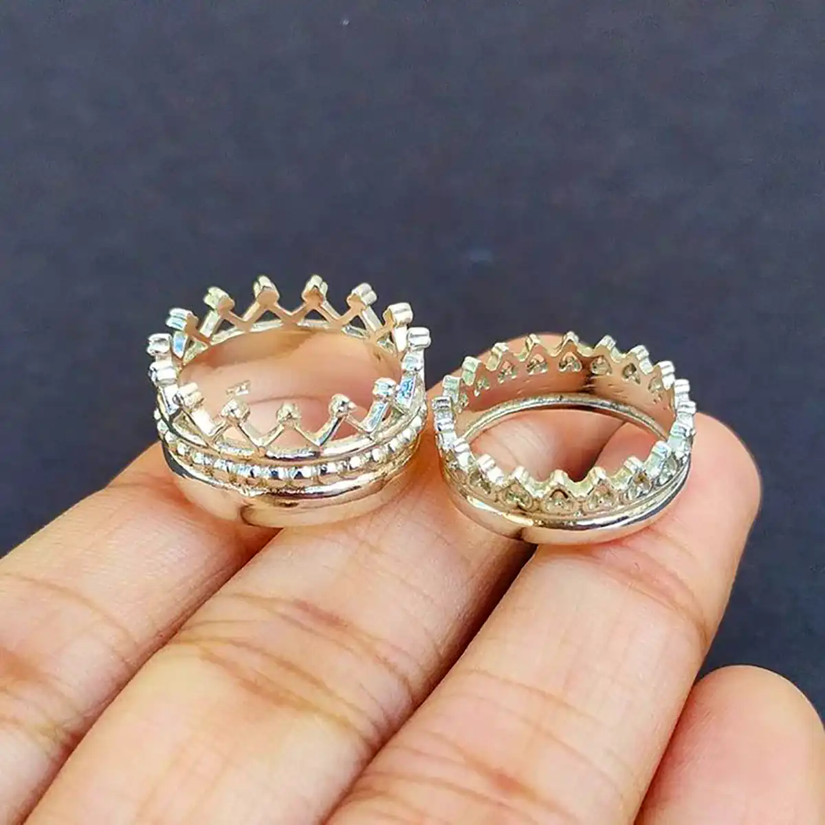 انگشتر طلا تاج