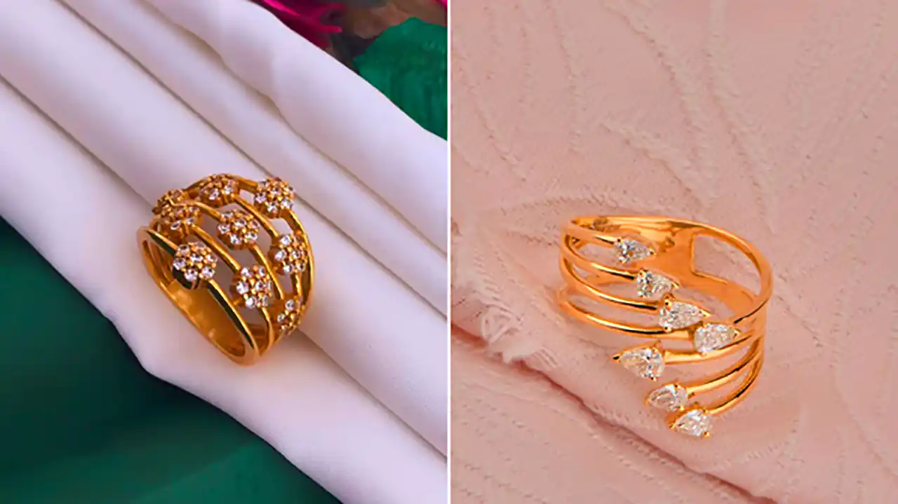 انگشتر طلا زیبا