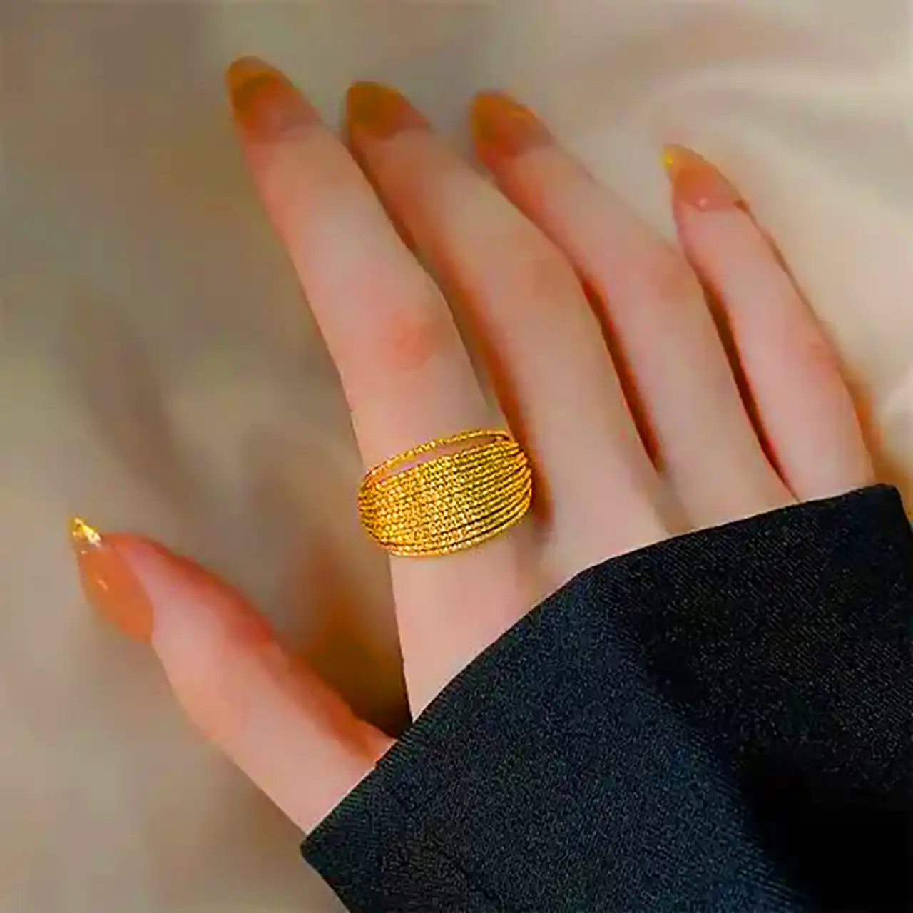 انگشتر طلا زیبا