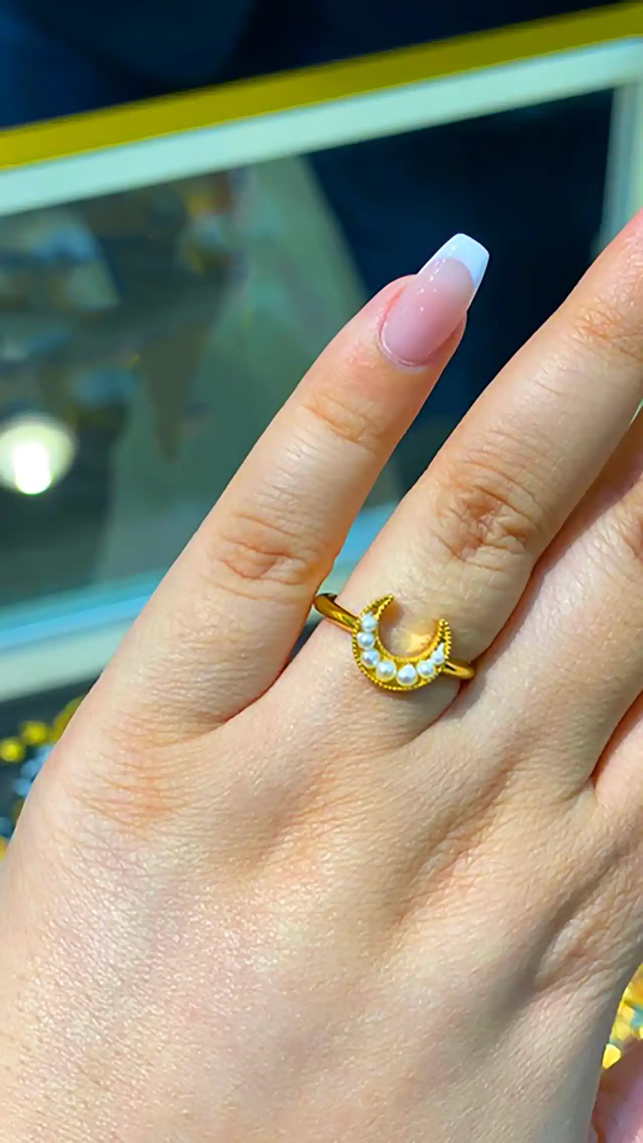 انگشتر طلا زیبا