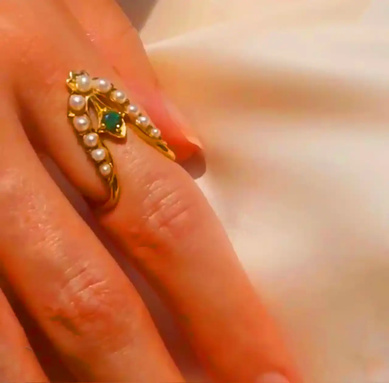 انگشتر طلا زیبا