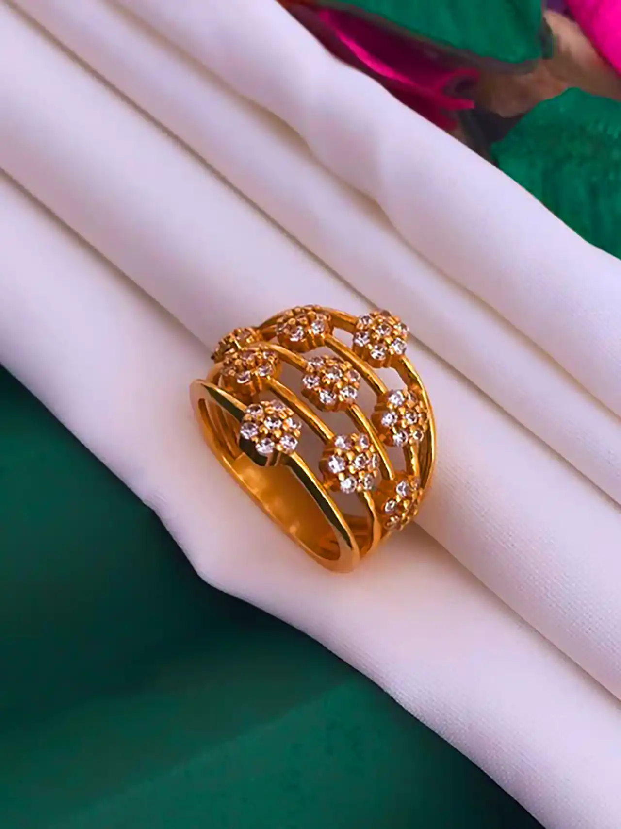 انگشتر طلا زیبا