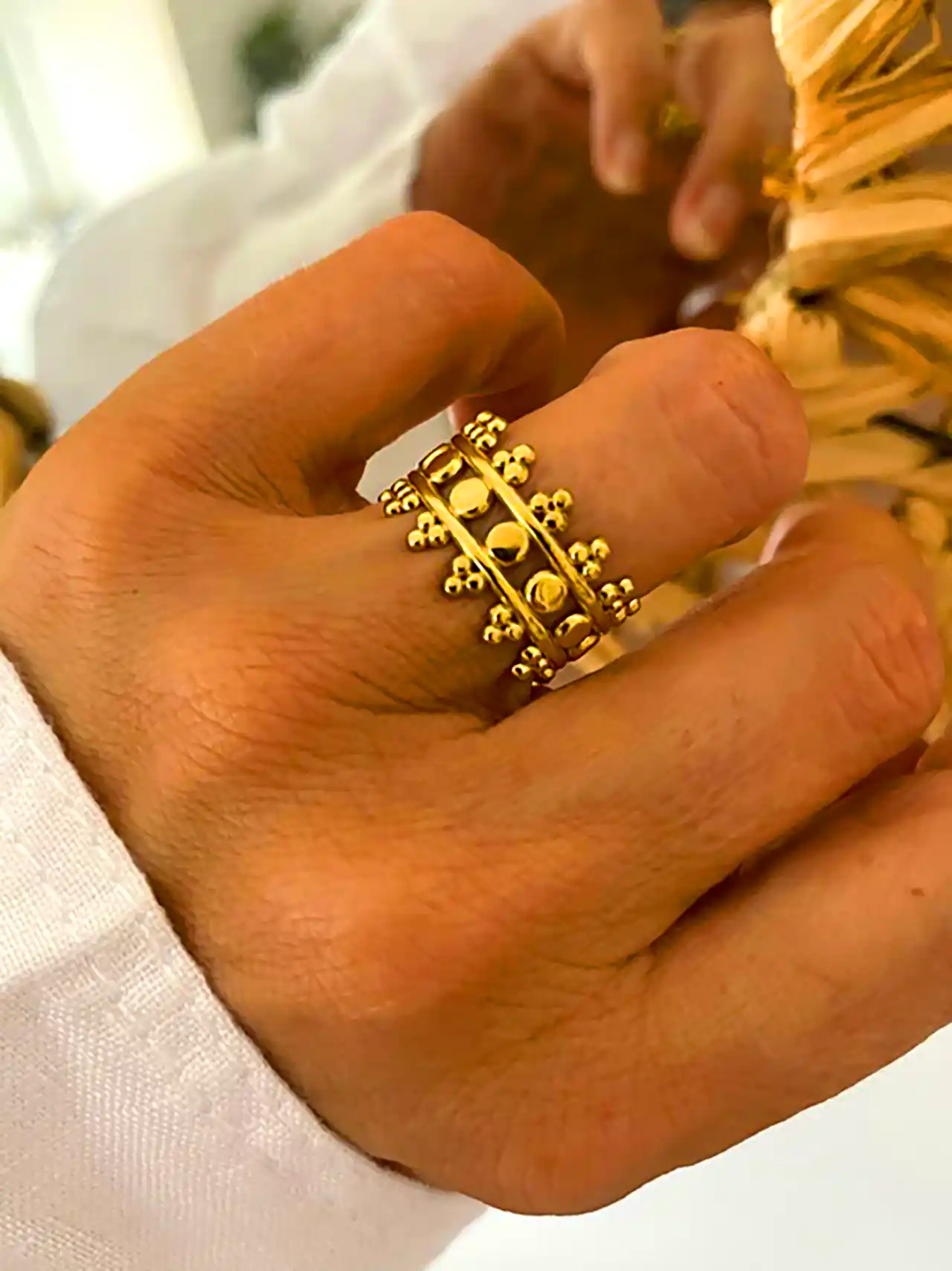 انگشتر طلا زیبا