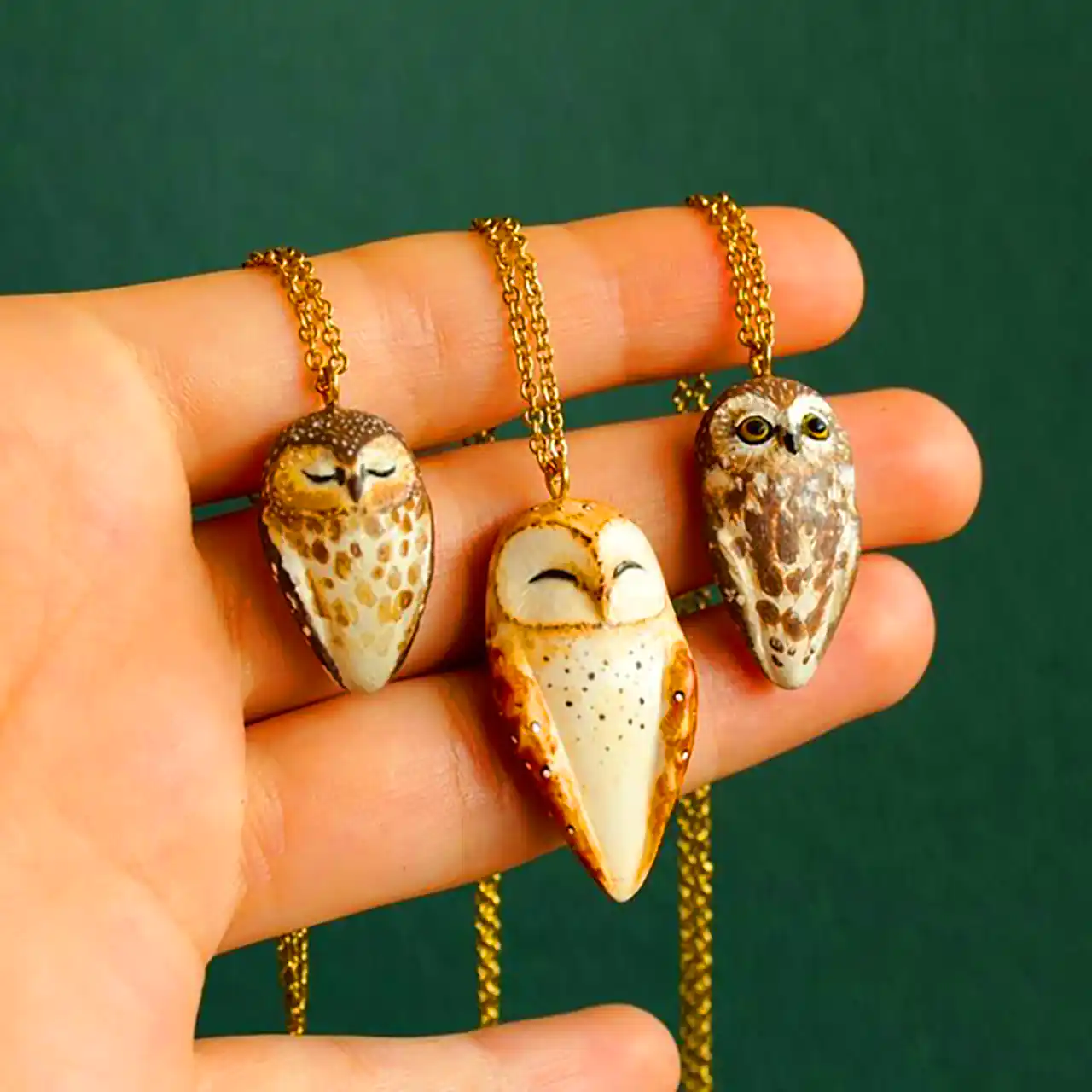 گوشواره طرح جغد