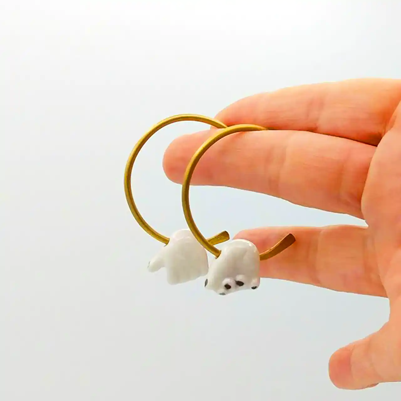 گوشواره طرح جغد