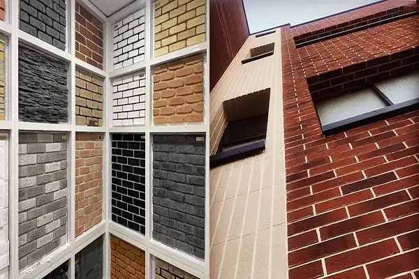 انواع آجر نمای جدید + آجر نما در انواع متنوعی در رنگ ها،ابعاد و دانه بندی های مختلف