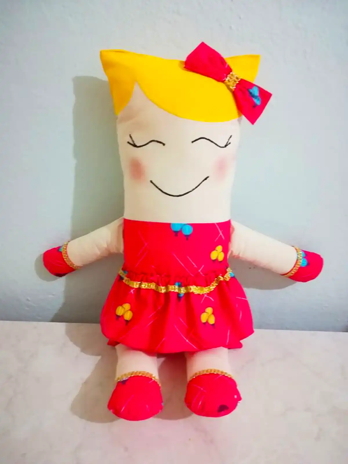 عروسک پارچه ای بامزه