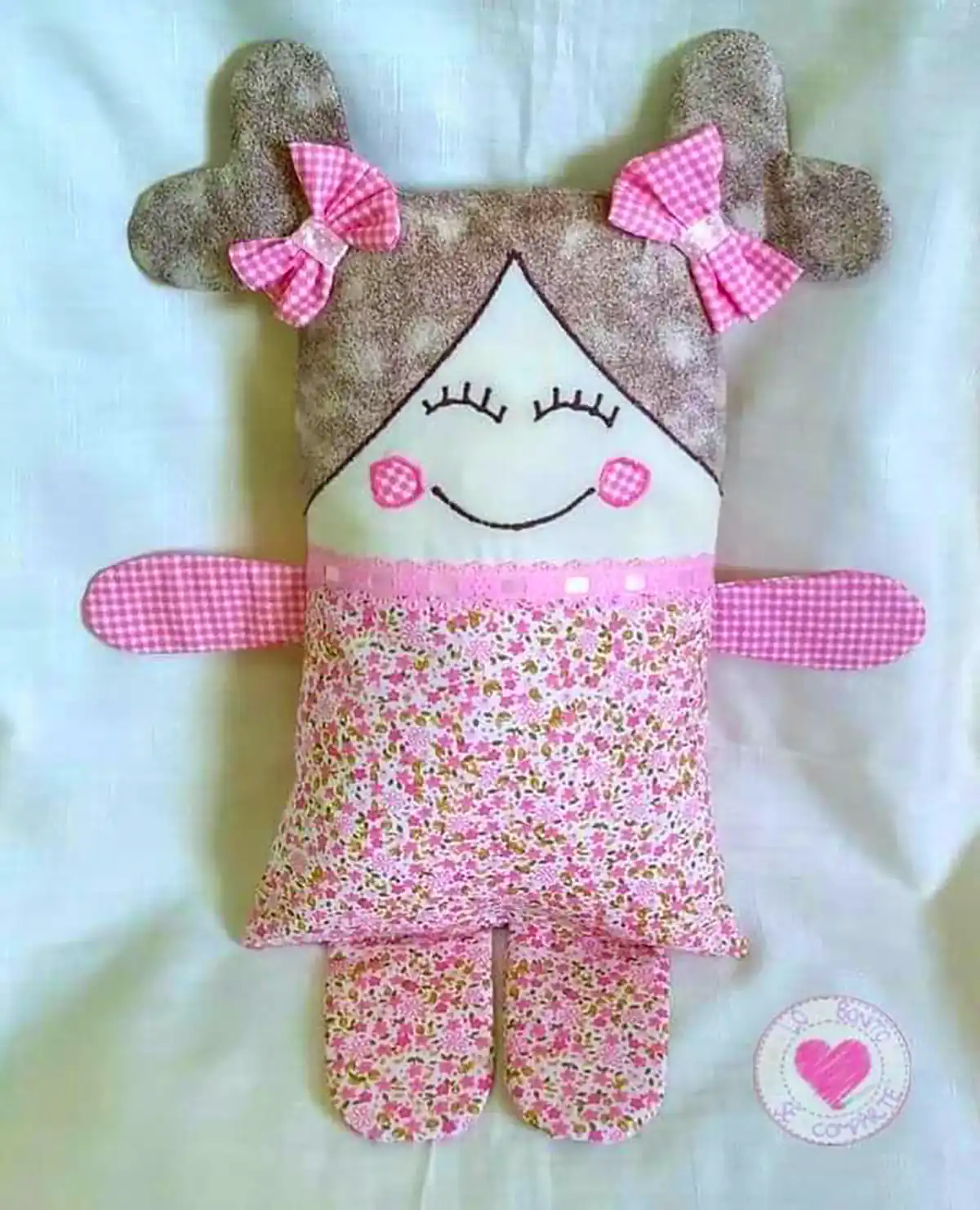 عروسک پارچه ای بامزه
