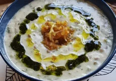طرز تهیه آش ماست