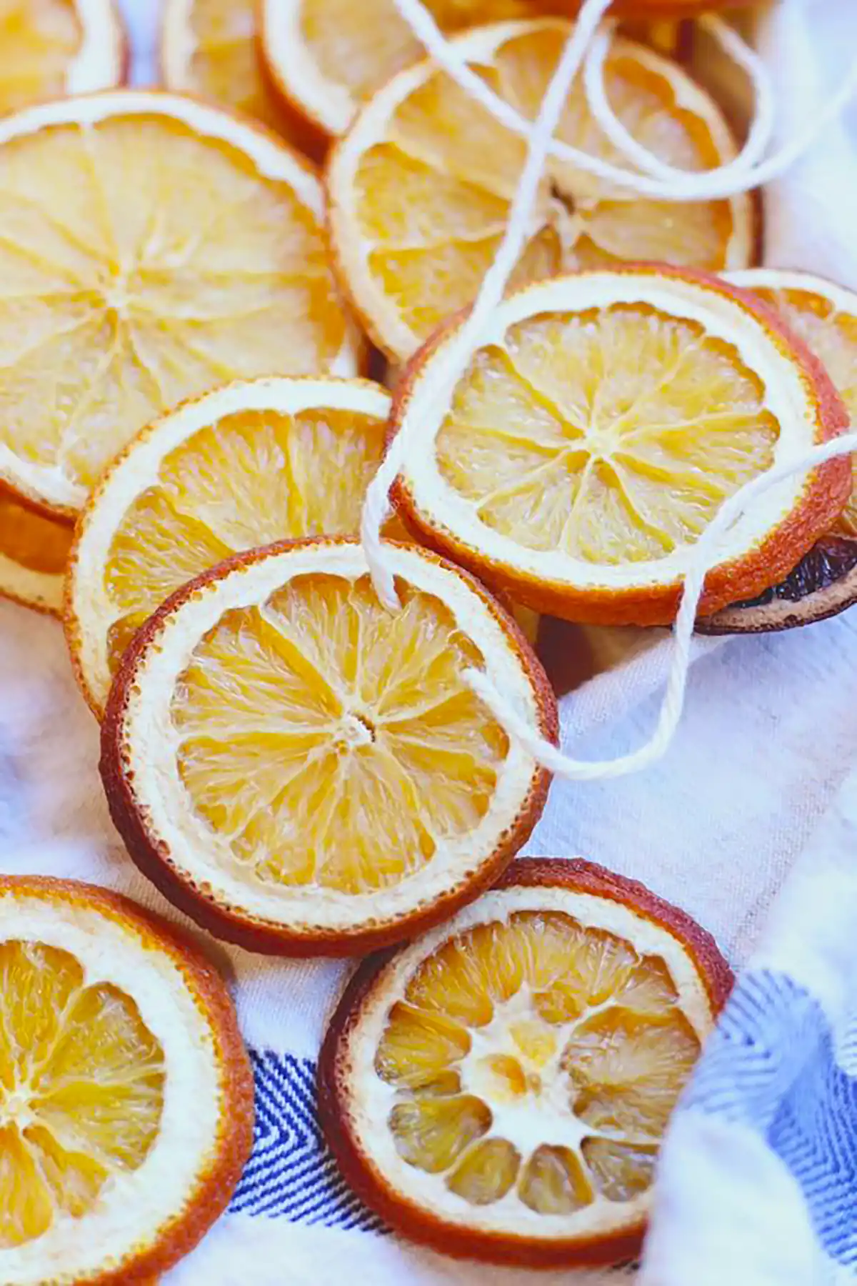 آویز دکوری پرتقال طبیعی