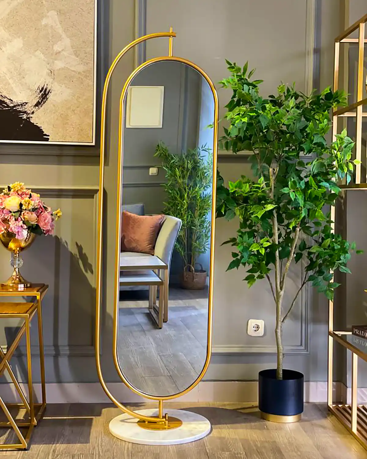 آینه ایستاده لوکس شیک