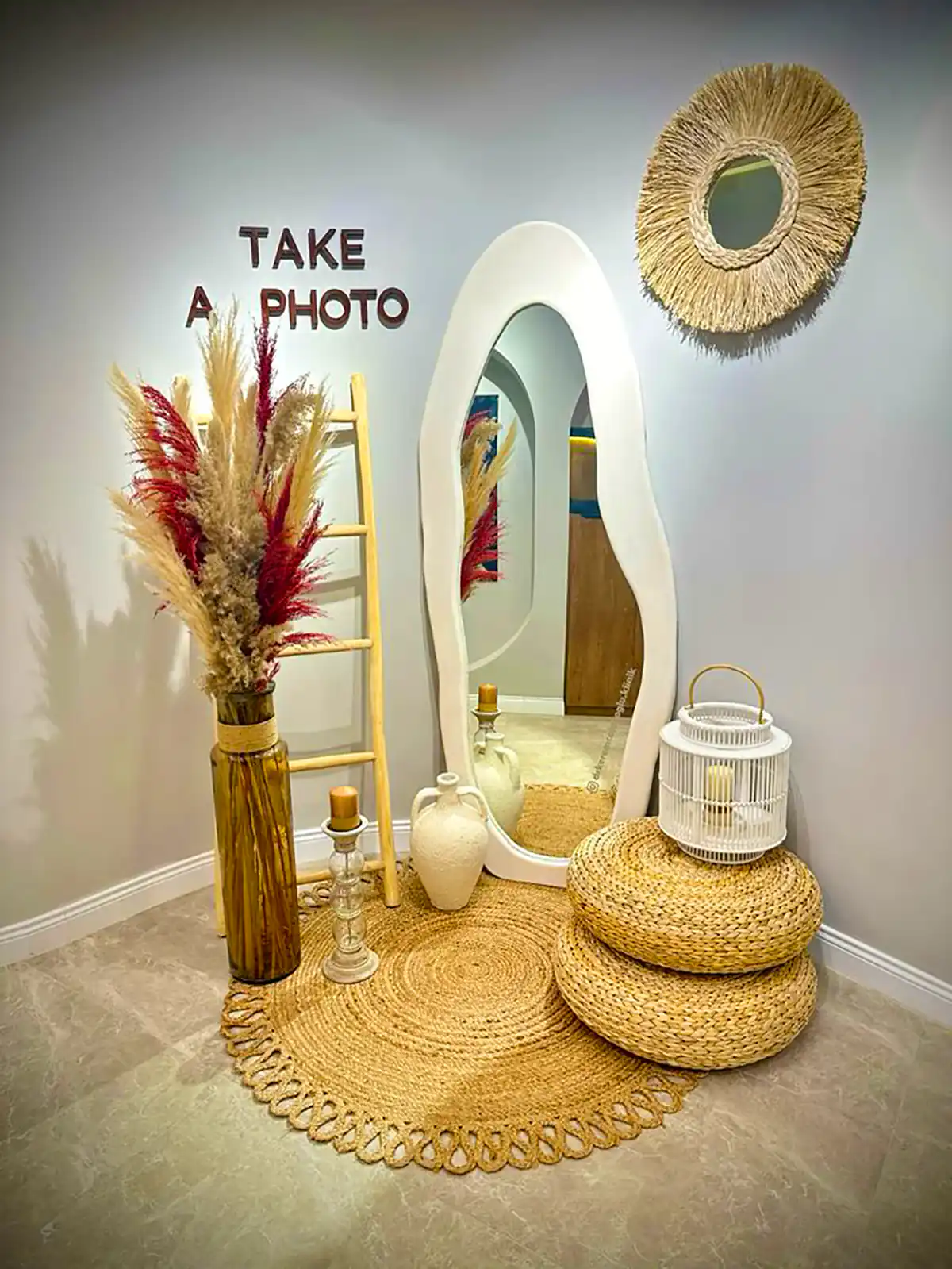 آینه ایستاده لوکس شیک