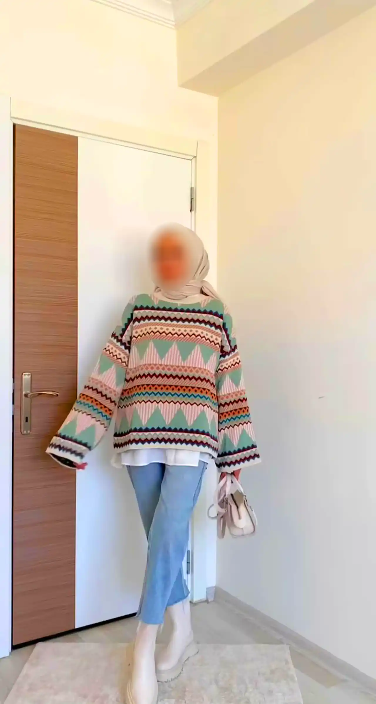 بافت گرم پائیزه زنانه