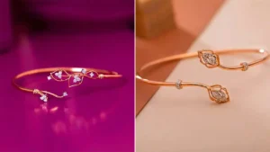 بنگل طلا ظریف دخترانه