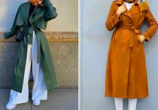 بارونی بلند دخترانه جدید