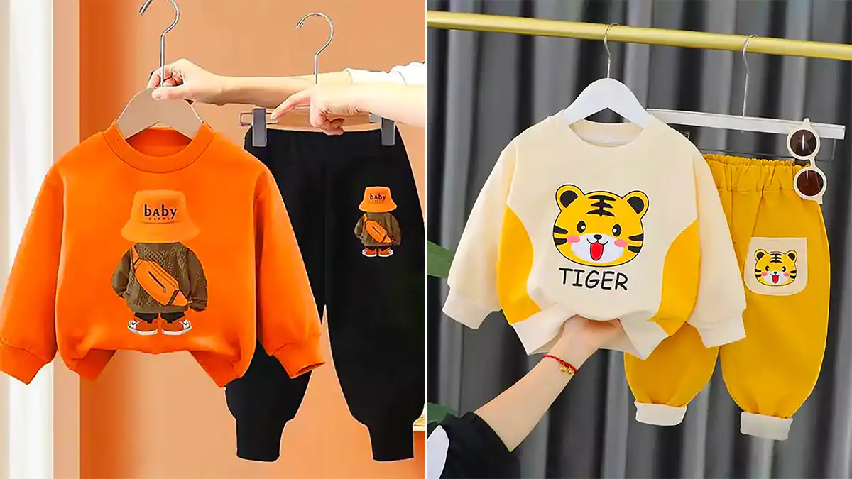 بلوز شلواری پاییزی بچه گانه