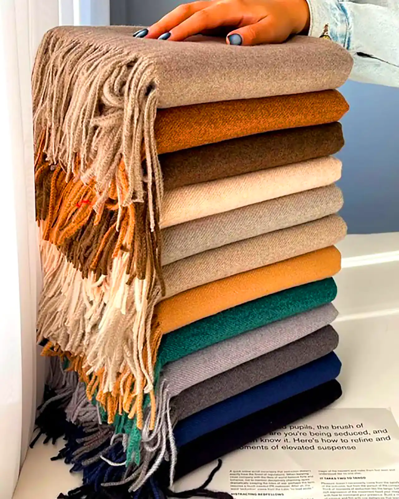 بیگ اسکارف شیک دخترانه