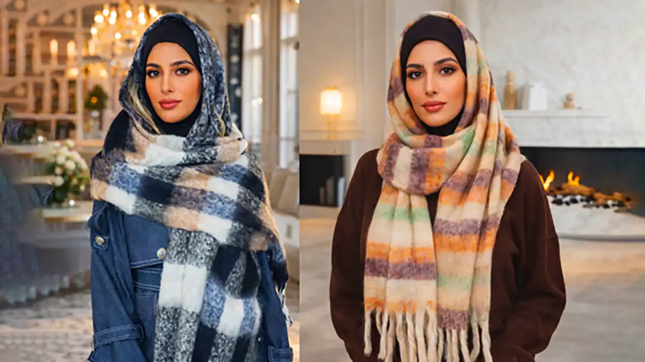 بیگ اسکارف شیک دخترانه