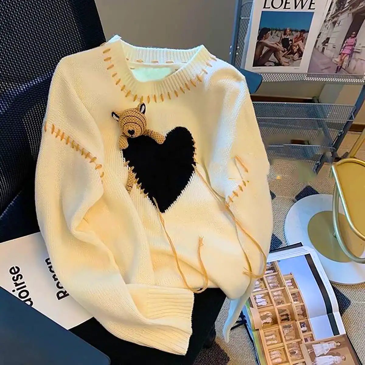 بلوز بافت زنانه شیک