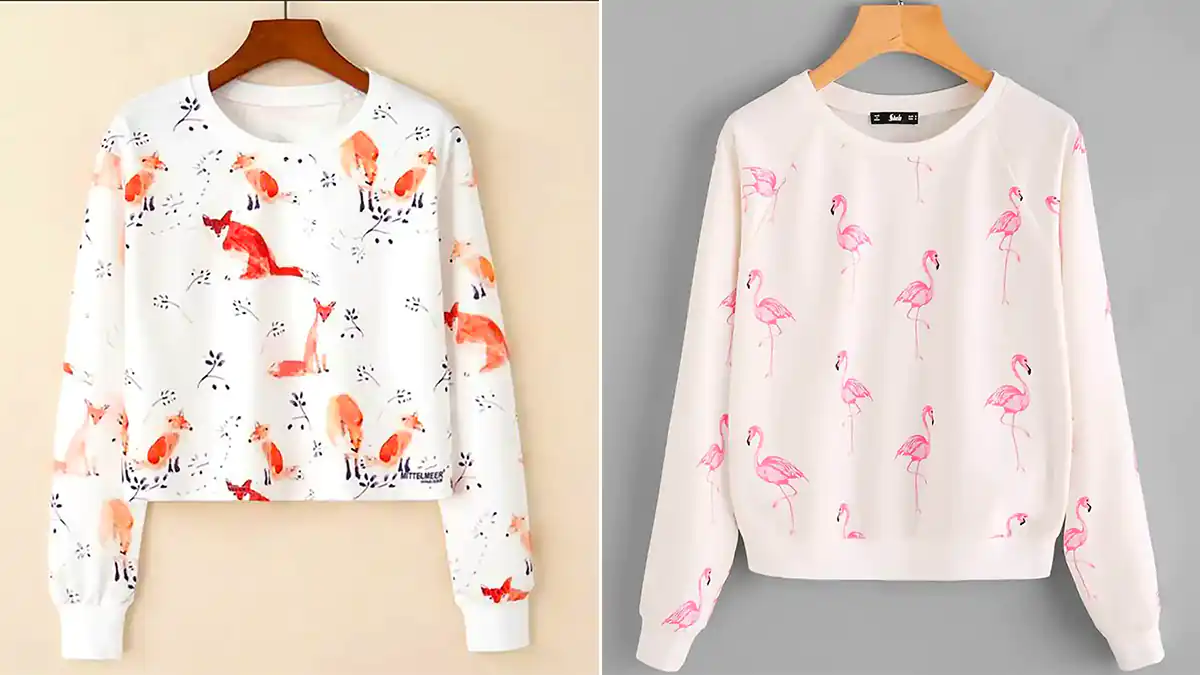 بلوز دخترانه طرحدار