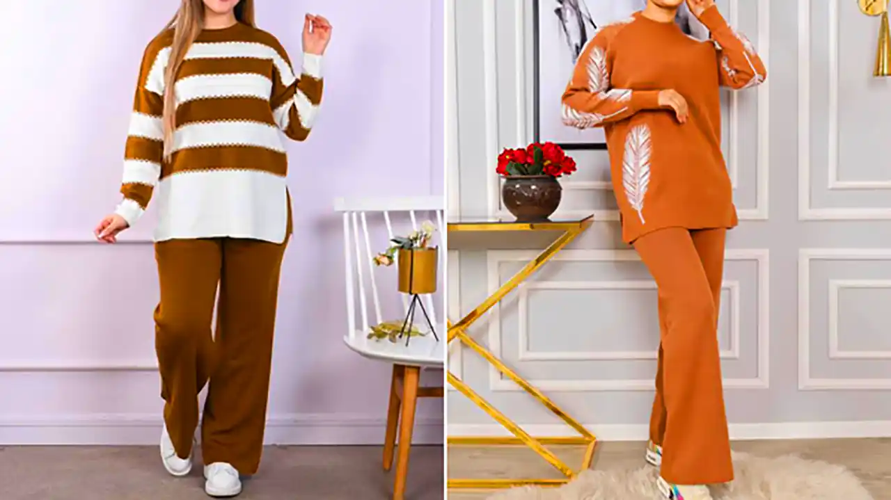 بلوز و شلوار گرم زنانه