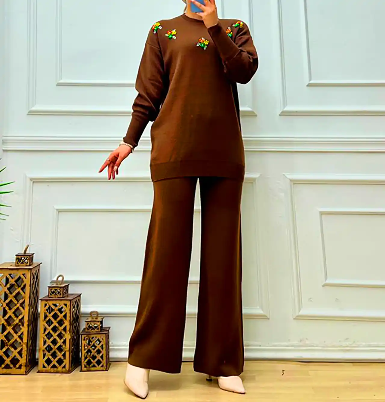 بلوز و شلوار گرم زنانه