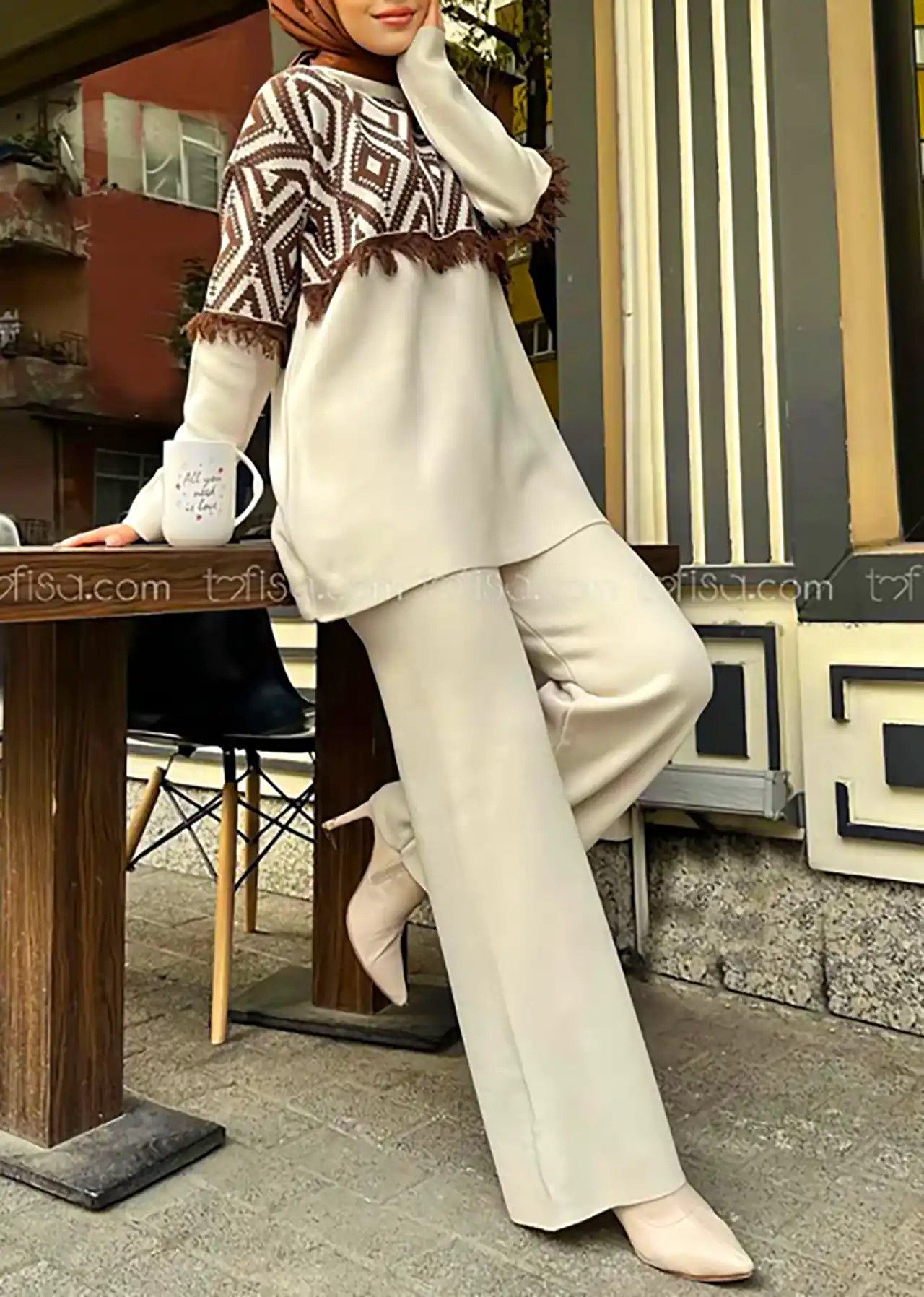 بلوز و شلوار گرم زنانه