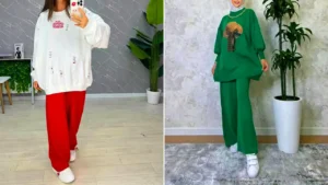 بلوز و شلوار گرم و ساده