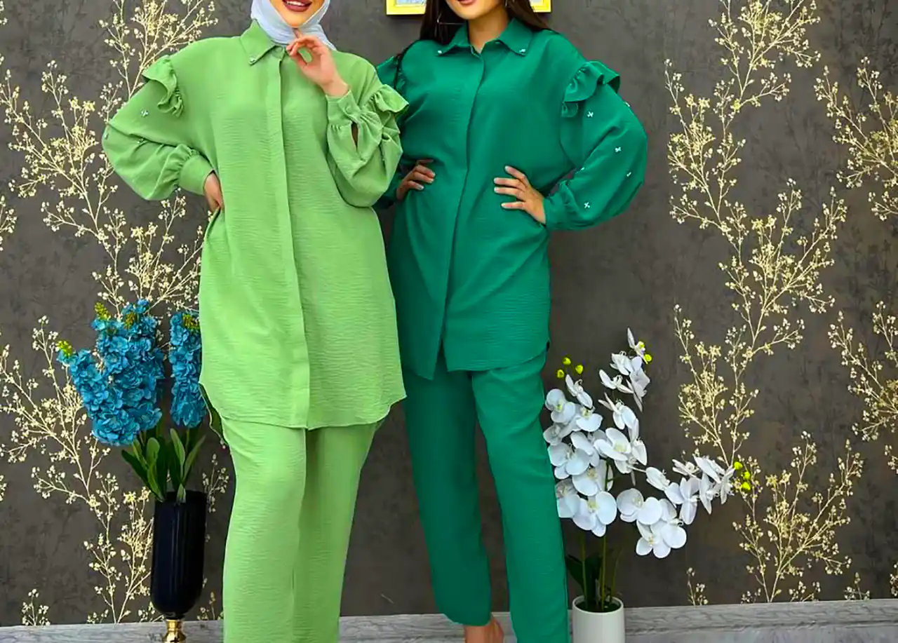 بلوز و شلوار گرم و ساده