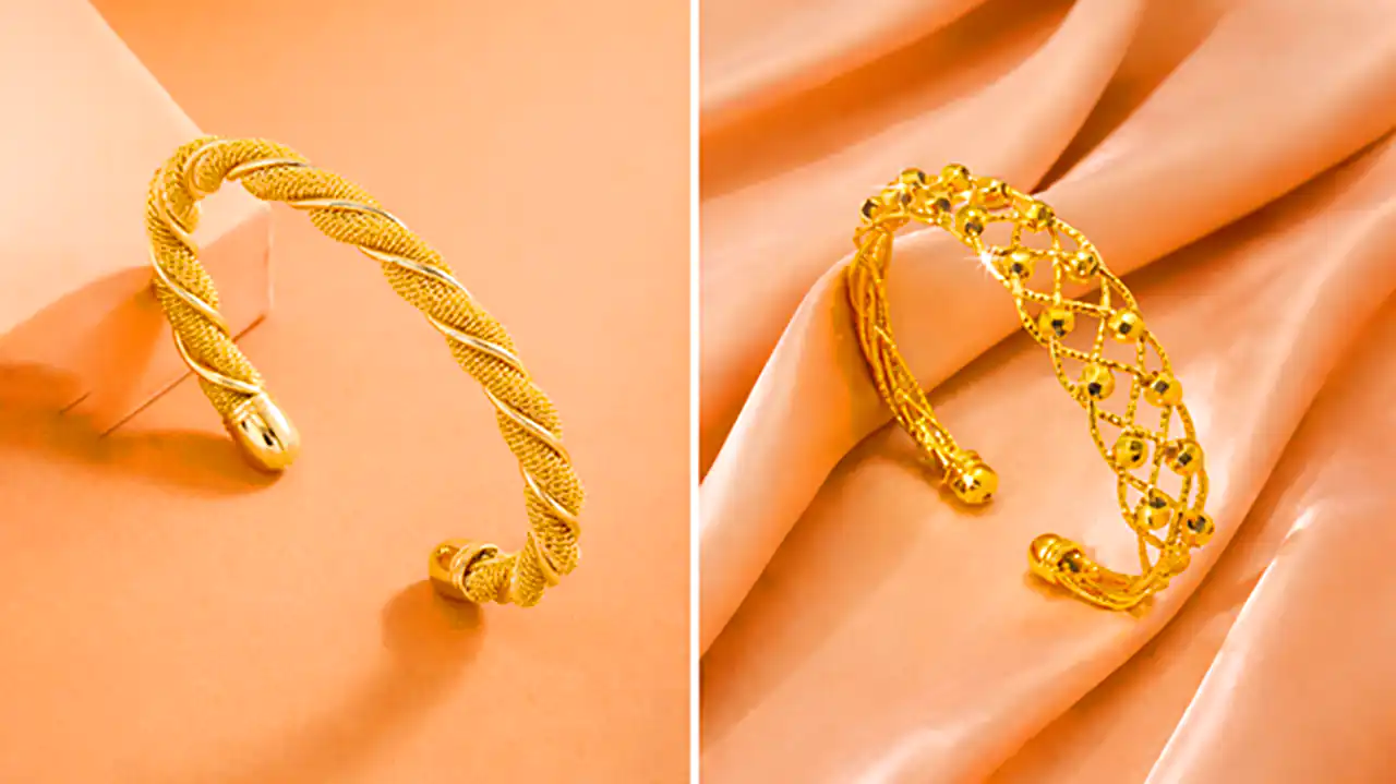 بنگل طلا دخترونه