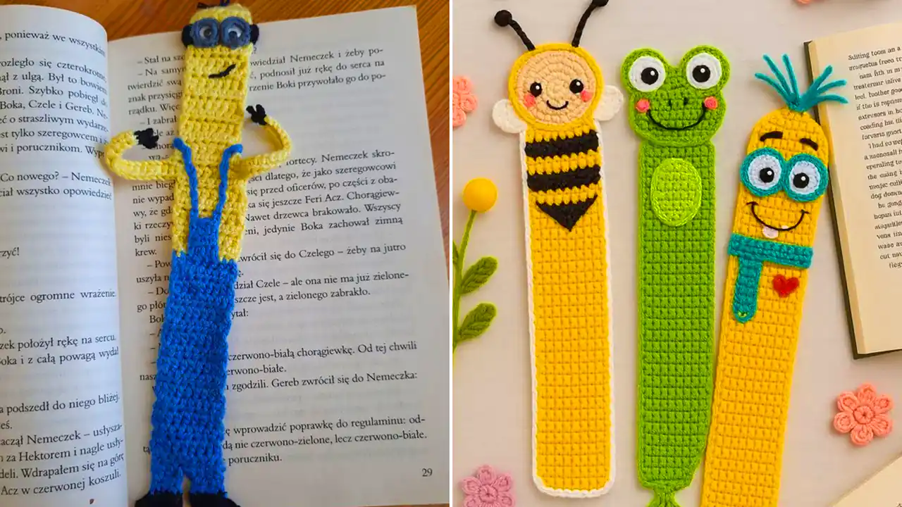 بوکمارک فانتزی قلاب بافی