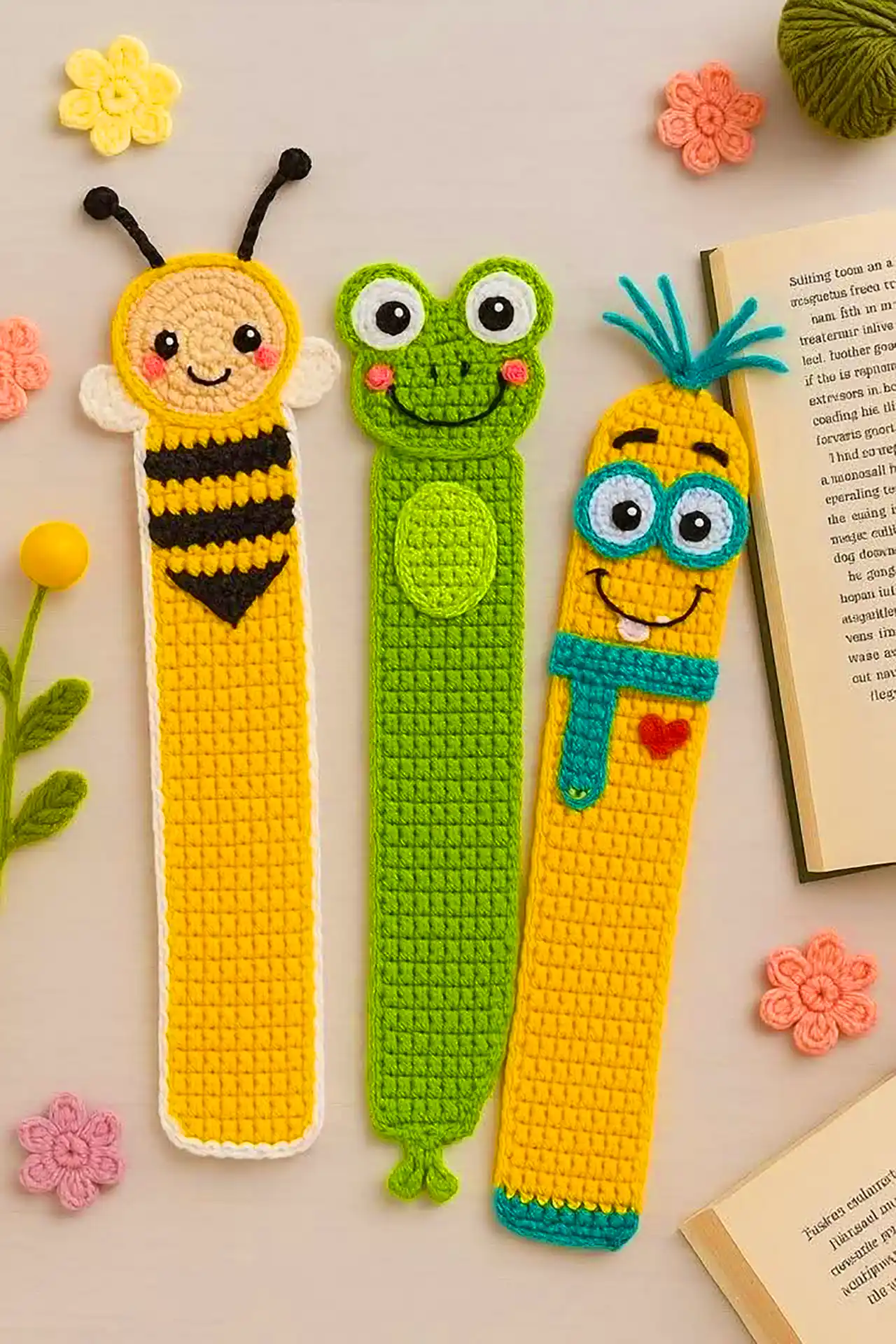 بوکمارک فانتزی قلاب بافی