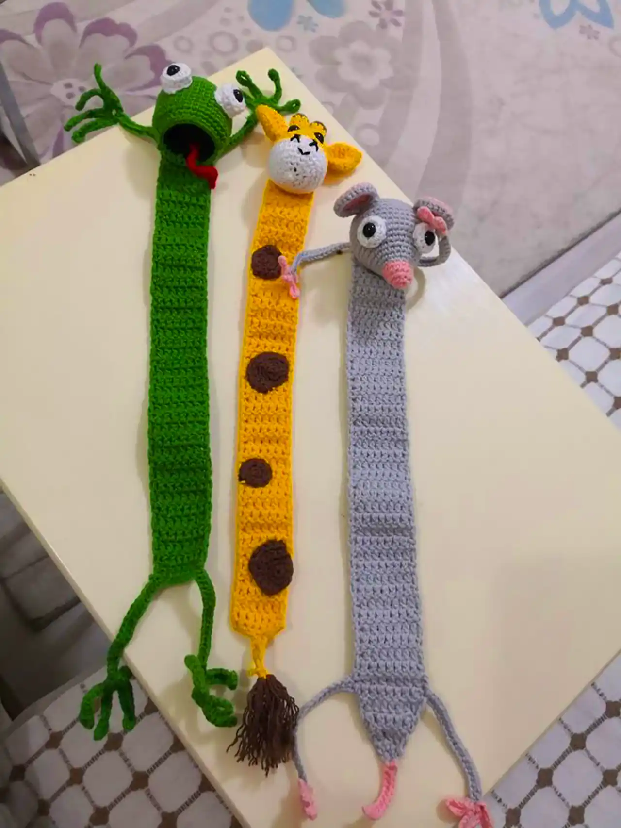 بوکمارک فانتزی قلاب بافی