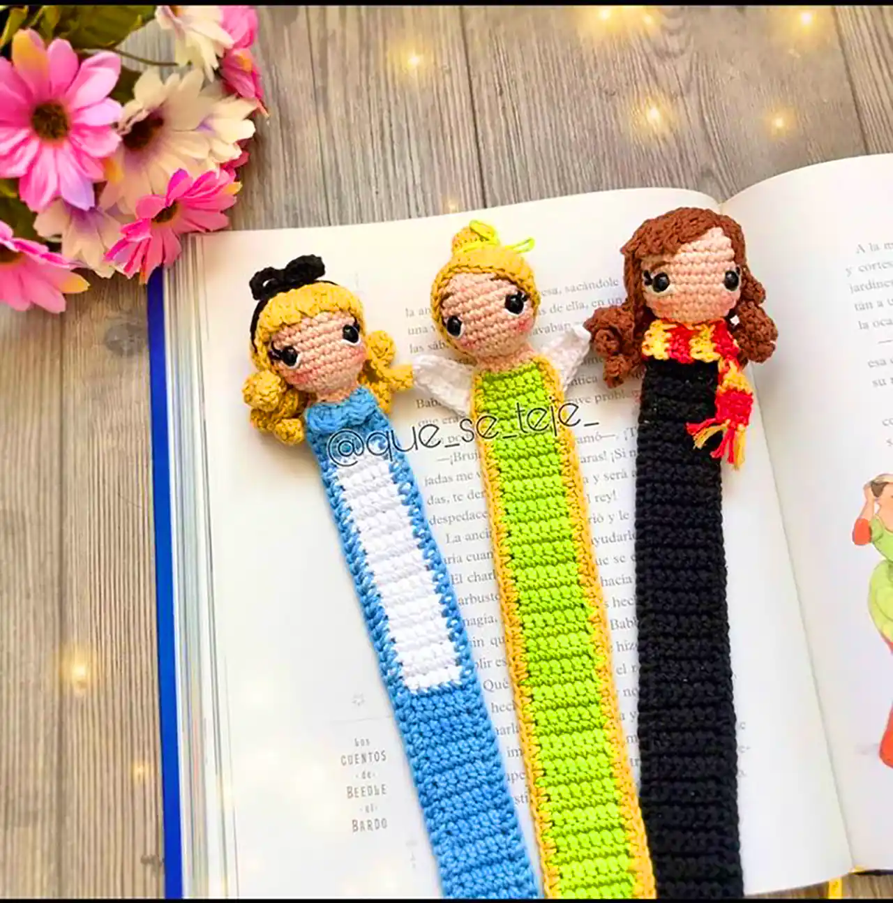 بوکمارک فانتزی قلاب بافی