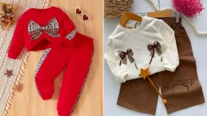 بلوز شلوار بهاری دخترانه