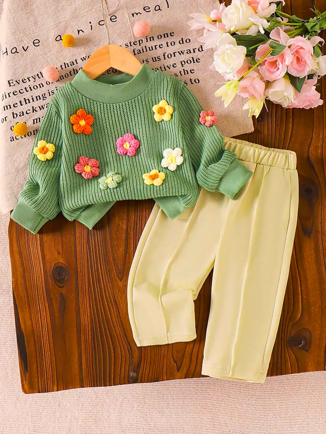 بلوز شلوار بهاری دخترانه