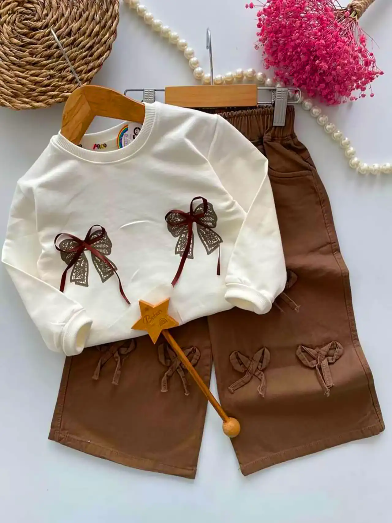 بلوز شلوار بهاری دخترانه