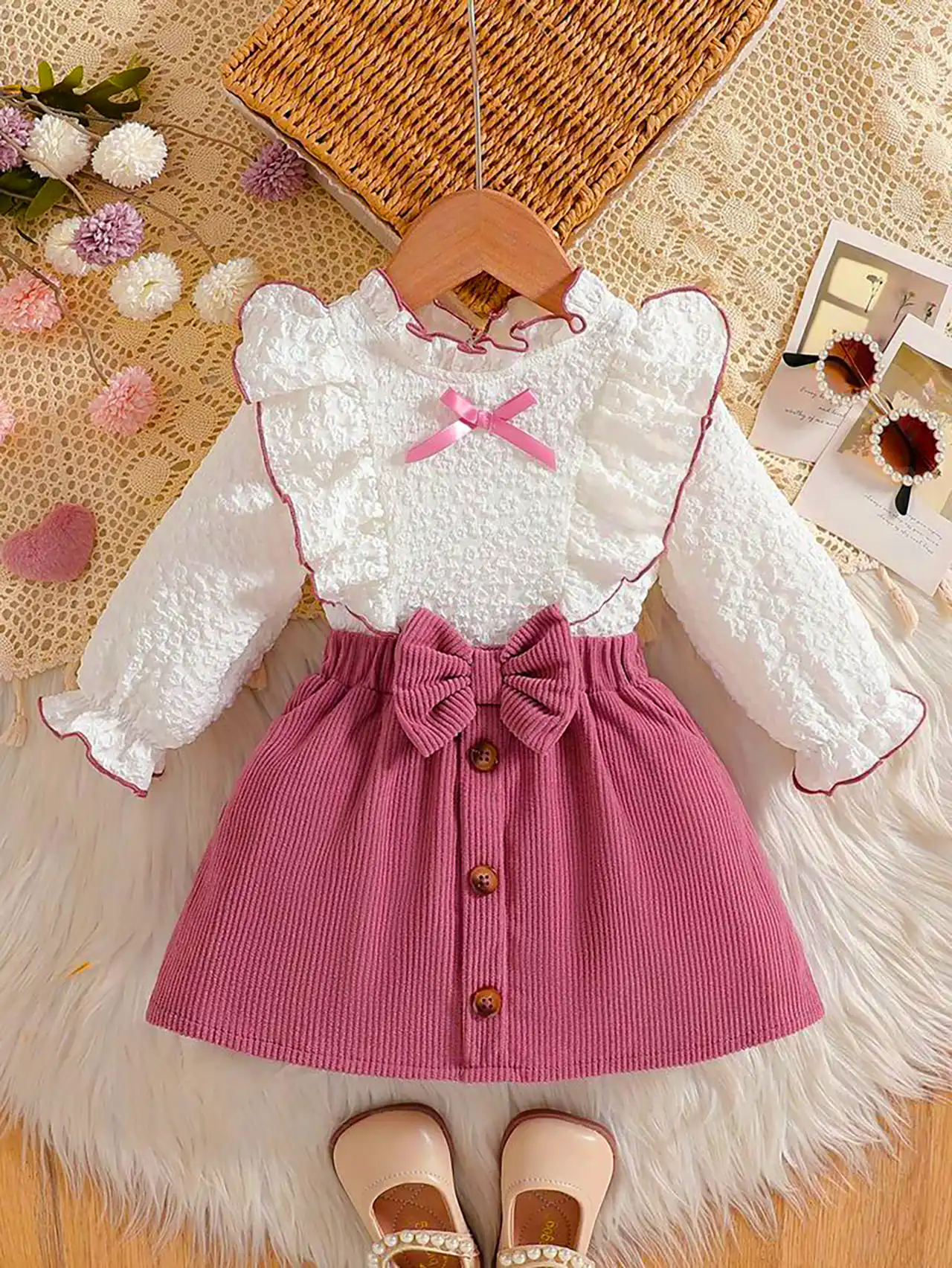 بلوز شلوار بهاری دخترانه