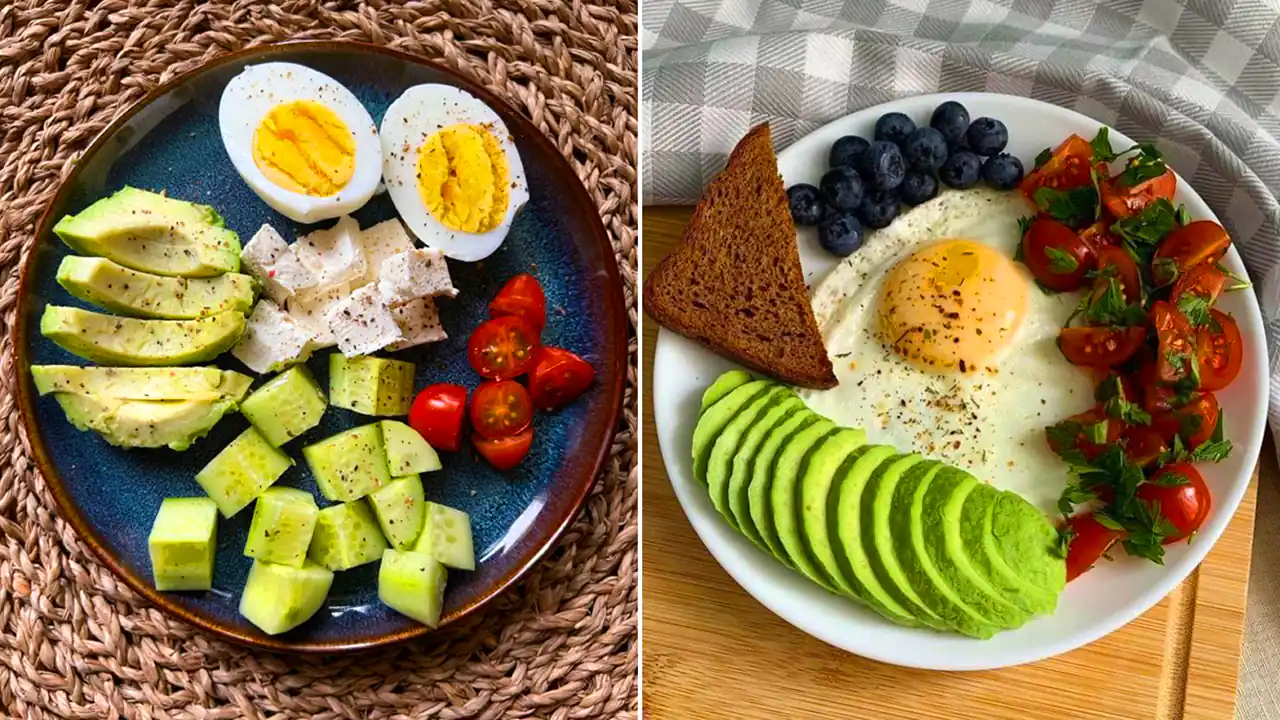 بشقاب غذای رژیمی