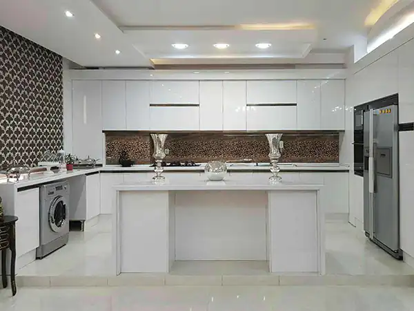 مدل کابینت بدون دستگیره + زیباترین مدل های کابینت بدون دستگیره بسیار شیک