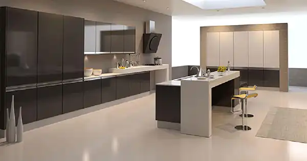 مدل کابینت بدون دستگیره + زیباترین مدل های کابینت بدون دستگیره بسیار شیک